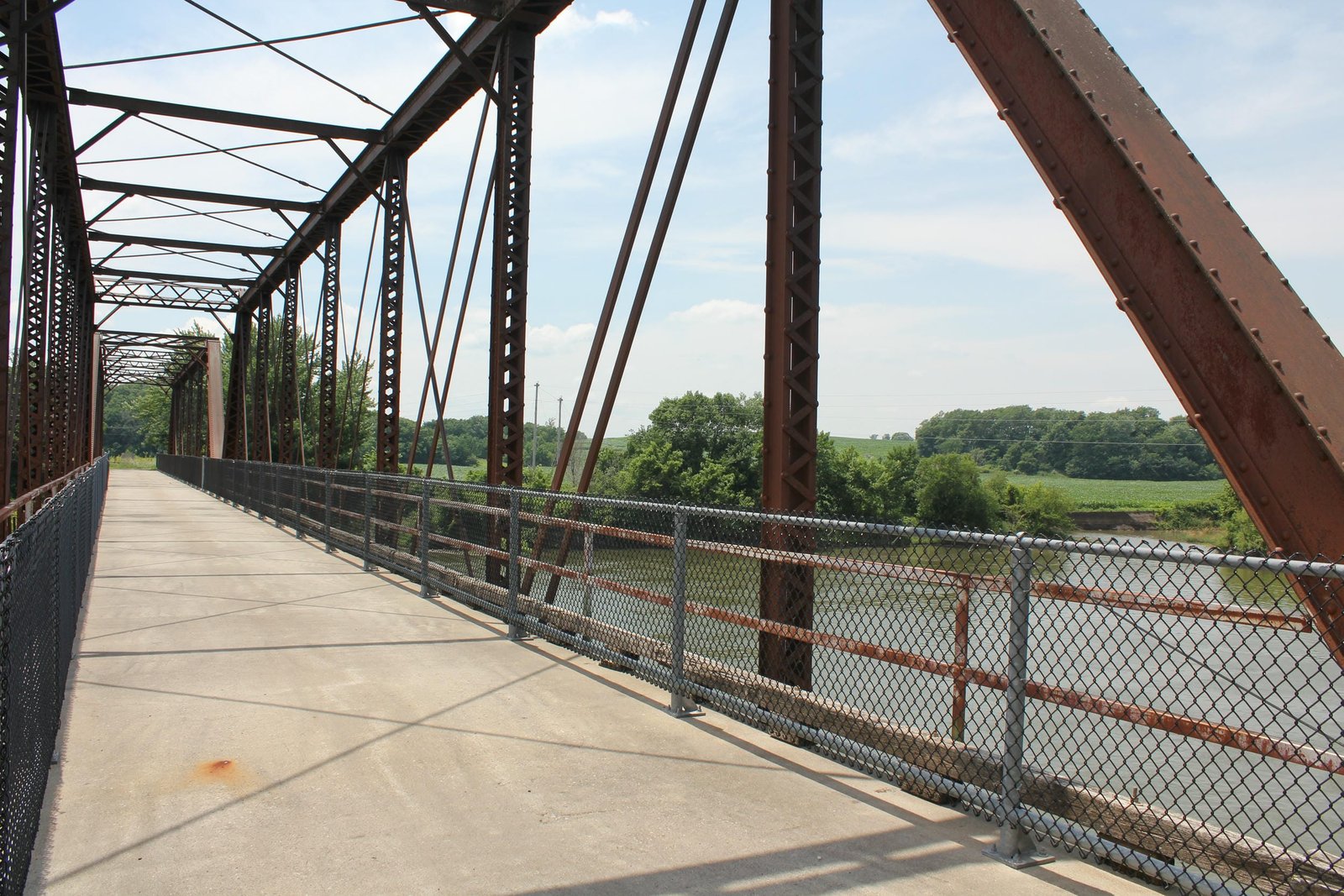 Truss details, center span